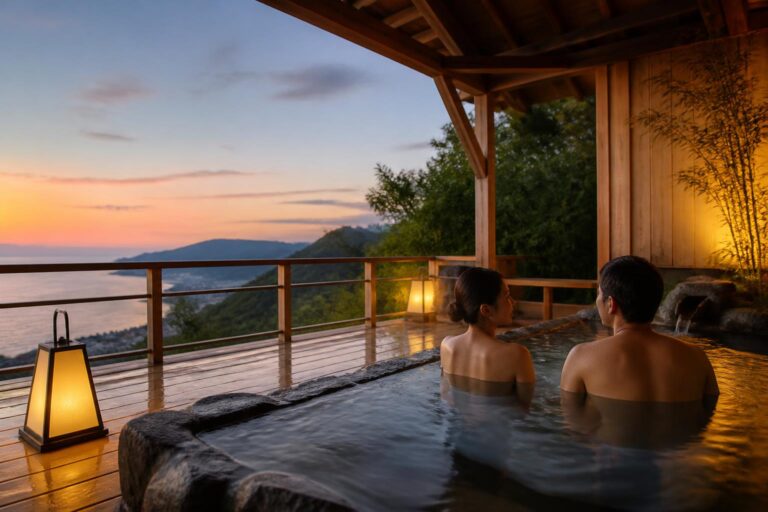 カップルの平日旅行に適した温泉宿は？