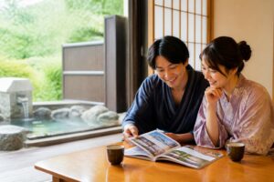 温泉宿で食事なしのプランはカップルでも利用できる？